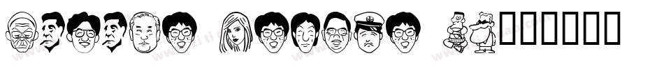 Sakabe People 01字体转换